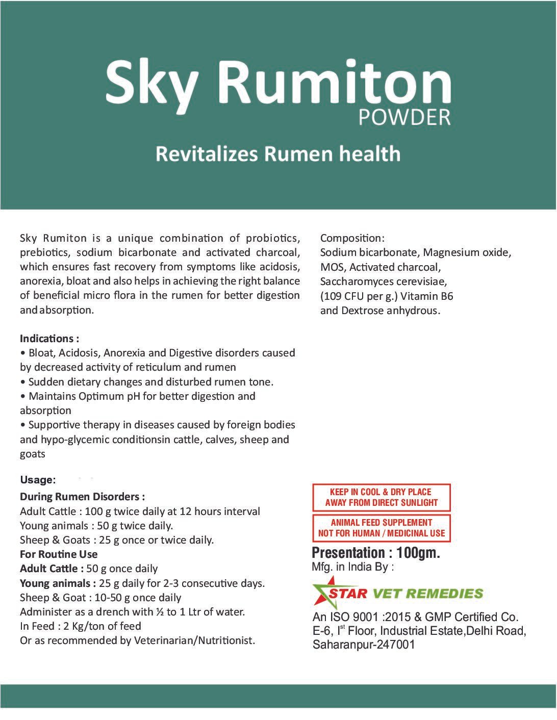 Sky Rumiton Powder